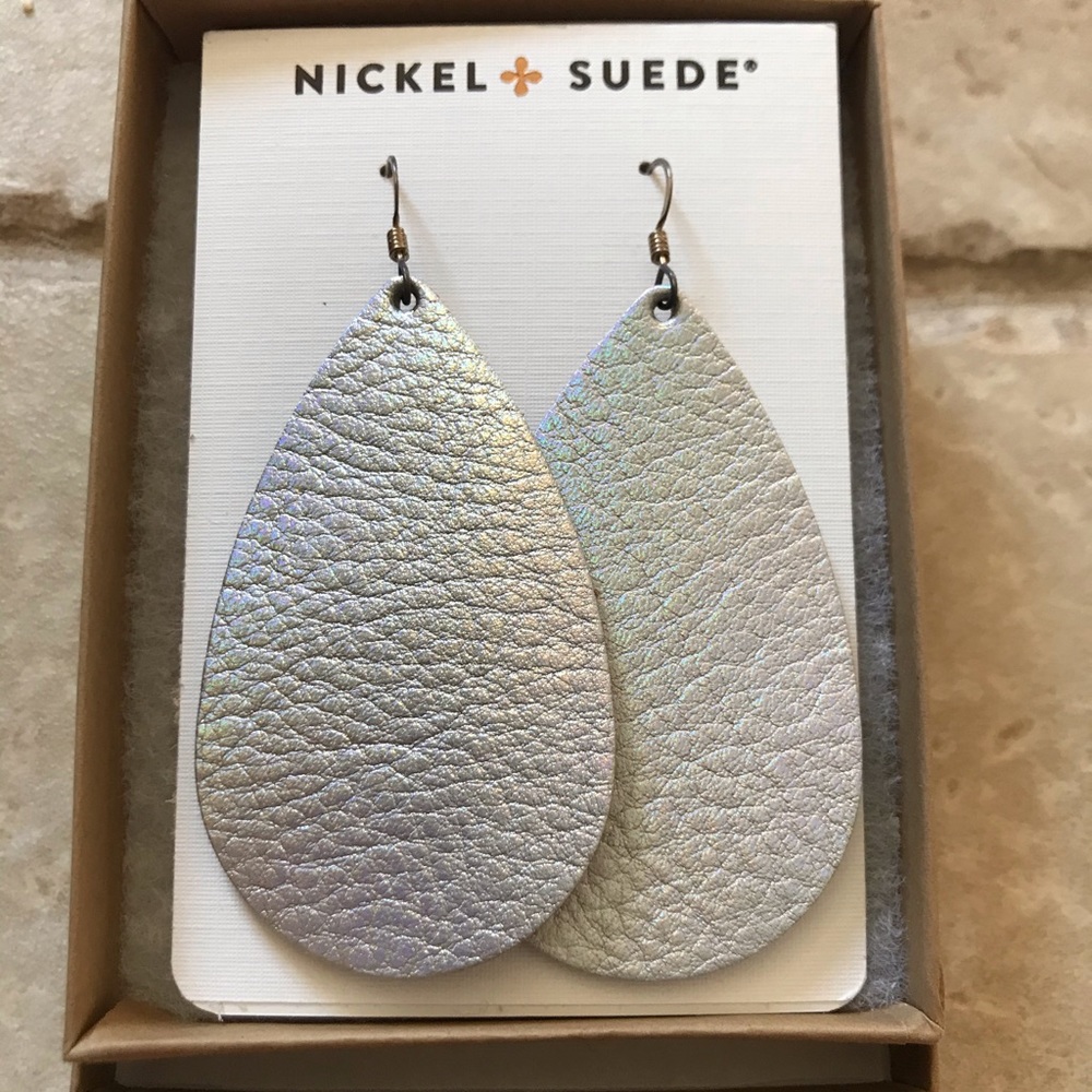 Nickel Suede Earrings